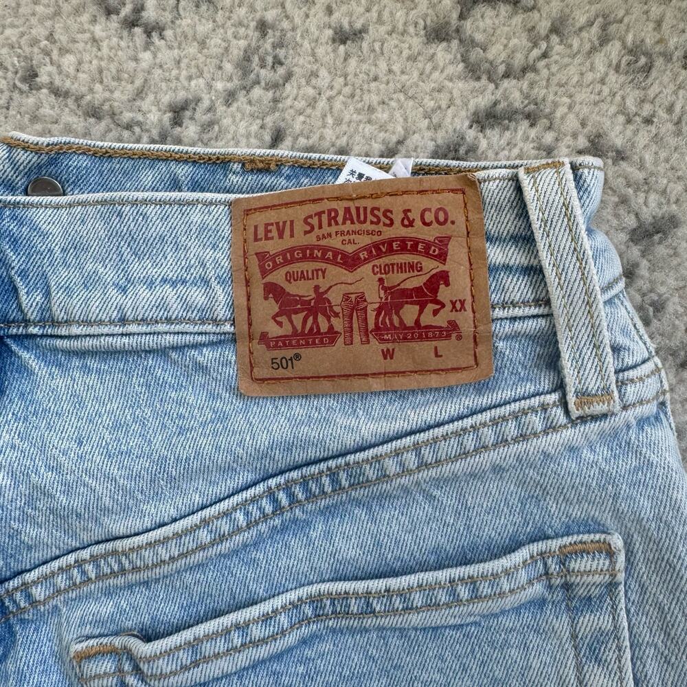 Levi’s 501® HIGH RISE WOMEN'S SHORTS W25 - Picture 2 of 11